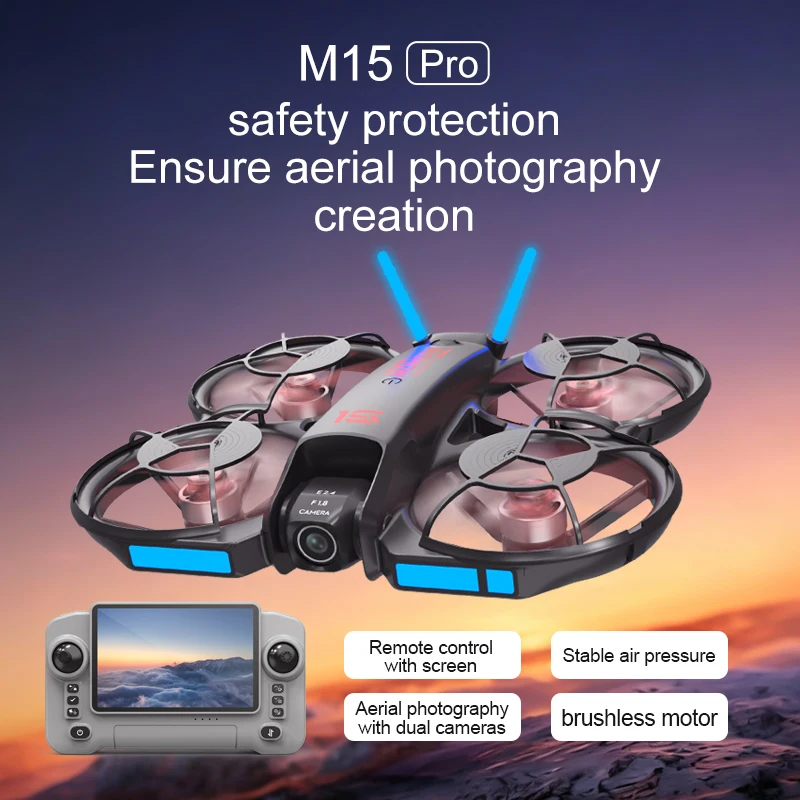 2026 New M15 FPV Drone with Sc - Drone Camera Hd review and price
